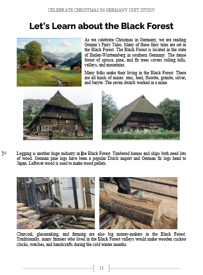 Celebrate Christmas in Germany Unit Study - Image 2