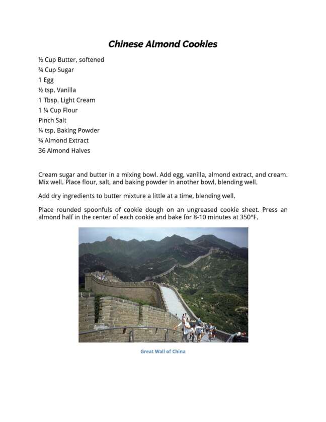Travel God's World Cookbook - Image 5