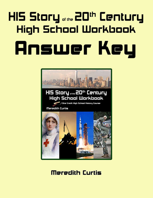HIS Story of the 20th Century High School Workbook Answer Key