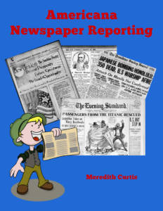 Americana Newspaper Reporting by Meredith Curtis