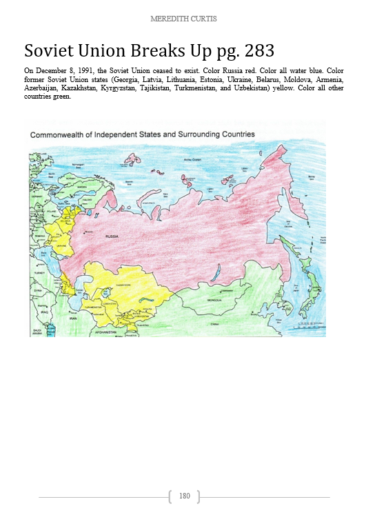 HIS Story of the 20th Century High School Workbook Answer Key - Image 3