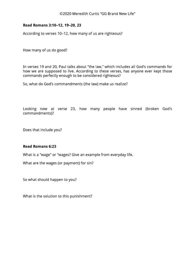 God's Girls Brand New Life Bible Study - Image 4