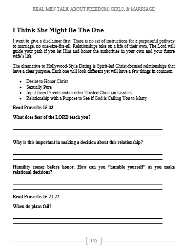 Real Men Talk about Freedom, Girls, and Marriage Bible Study - Image 8