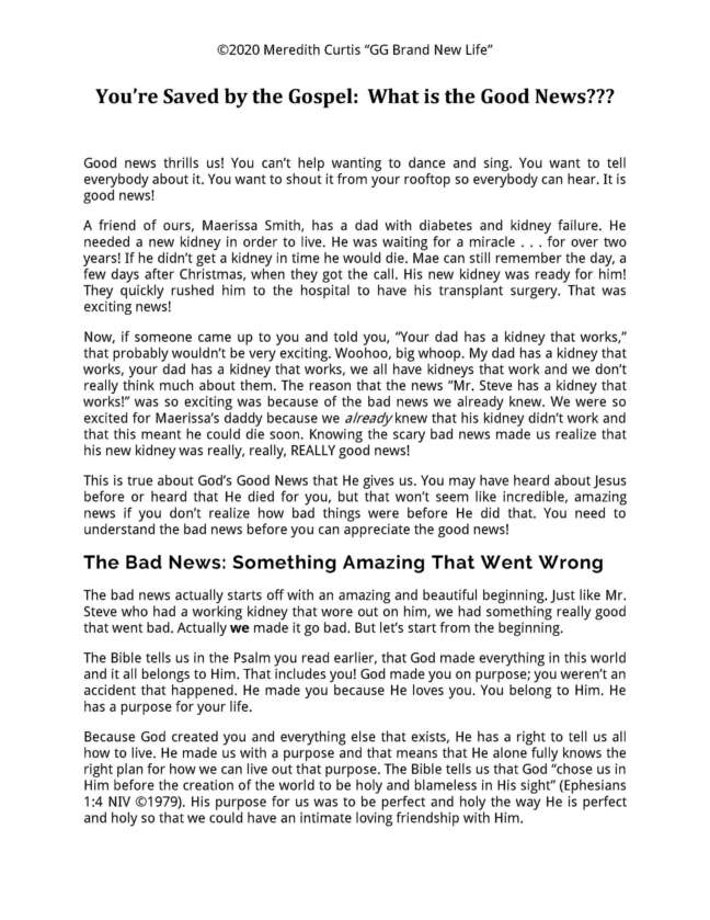God's Girls Brand New Life Bible Study - Image 5