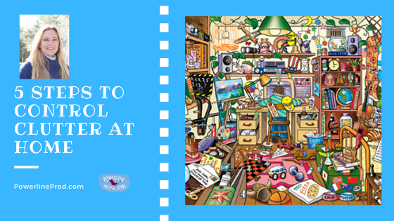 5 Steps to Control Clutter at Home