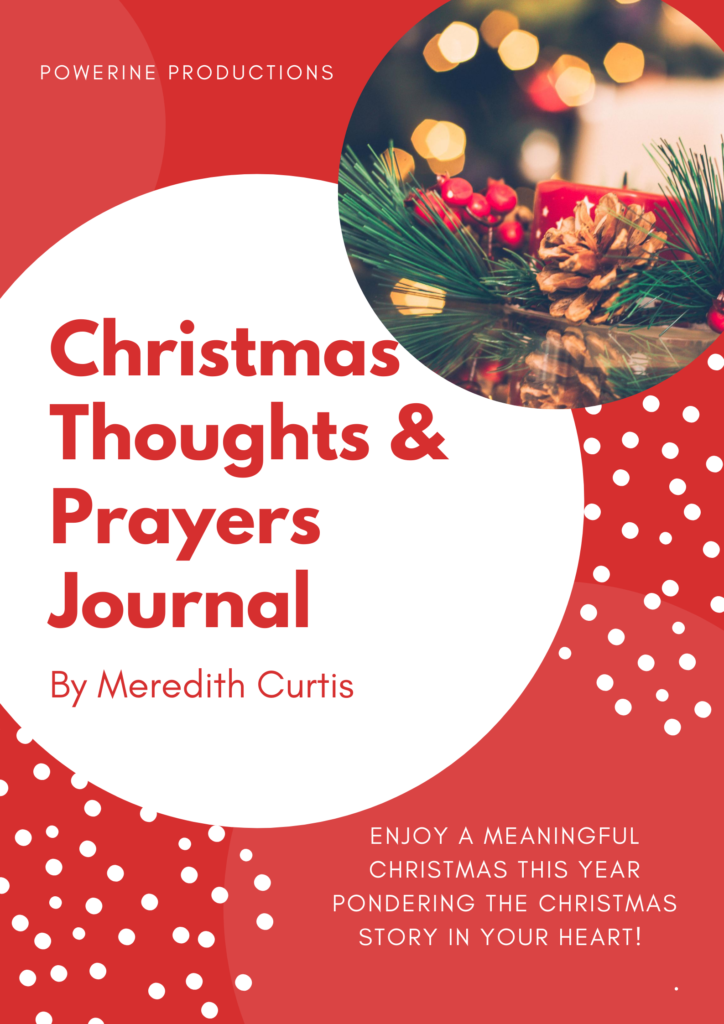 Christmas Thoughts & Prayers Journal by Meredith Curtis