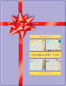 Vocabulary Fun Printables