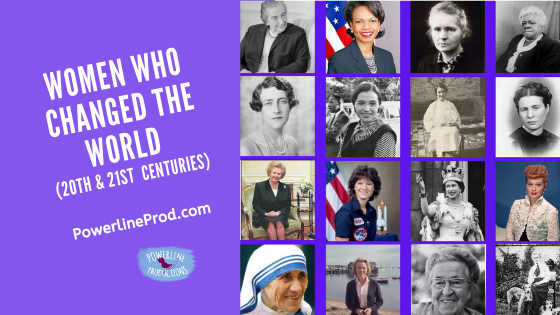 Women Who Changed the World (20th & 21st Century)