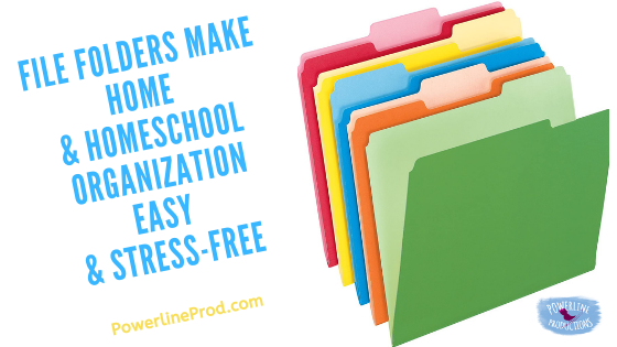 File Folders Make Home & Homeschool Organization Easy & Stress-Free