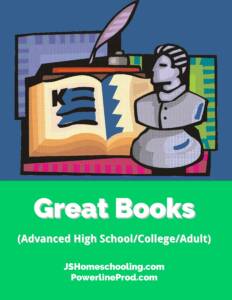 Reading List - Great Books (Advanced High School/College/Adult)