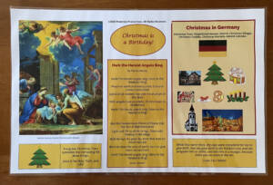Christmas Placemat Germany