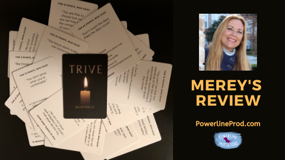 Merey’s Review of TRIVE, a Discovery & Goal Setting Game
