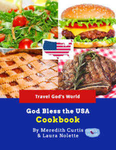 Travel God's World God Bless the USA Cookbook
