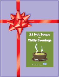 February Freebie - 21 Hot Soups for Chilly Evenings by Meredith Curtis at Powerline Productions, Inc.