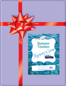 June Freebie - Summer Vacation Memory Game by Meredith Curtis