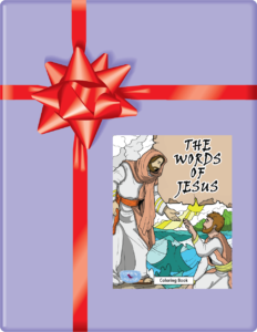 The Words of Jesus Coloring Book compiled by Powerline Productions, Inc.