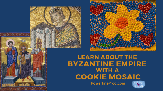 Learn about the Byzantine Empire with a Cookie Mosaic