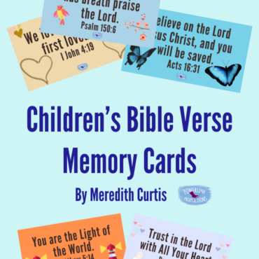 Children’s Bible Verse Memory Cards